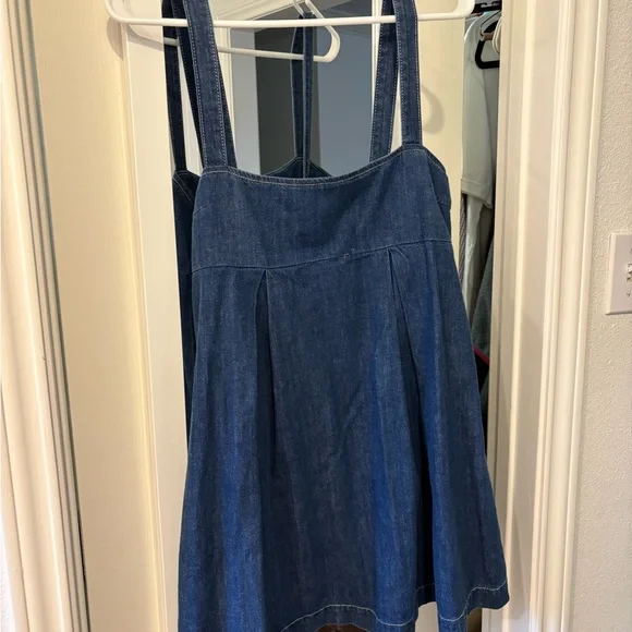 Reformation Cecil Denim Mini Dress - Picture 4 of 6